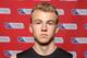 Brandon Halverson at prospect camp.