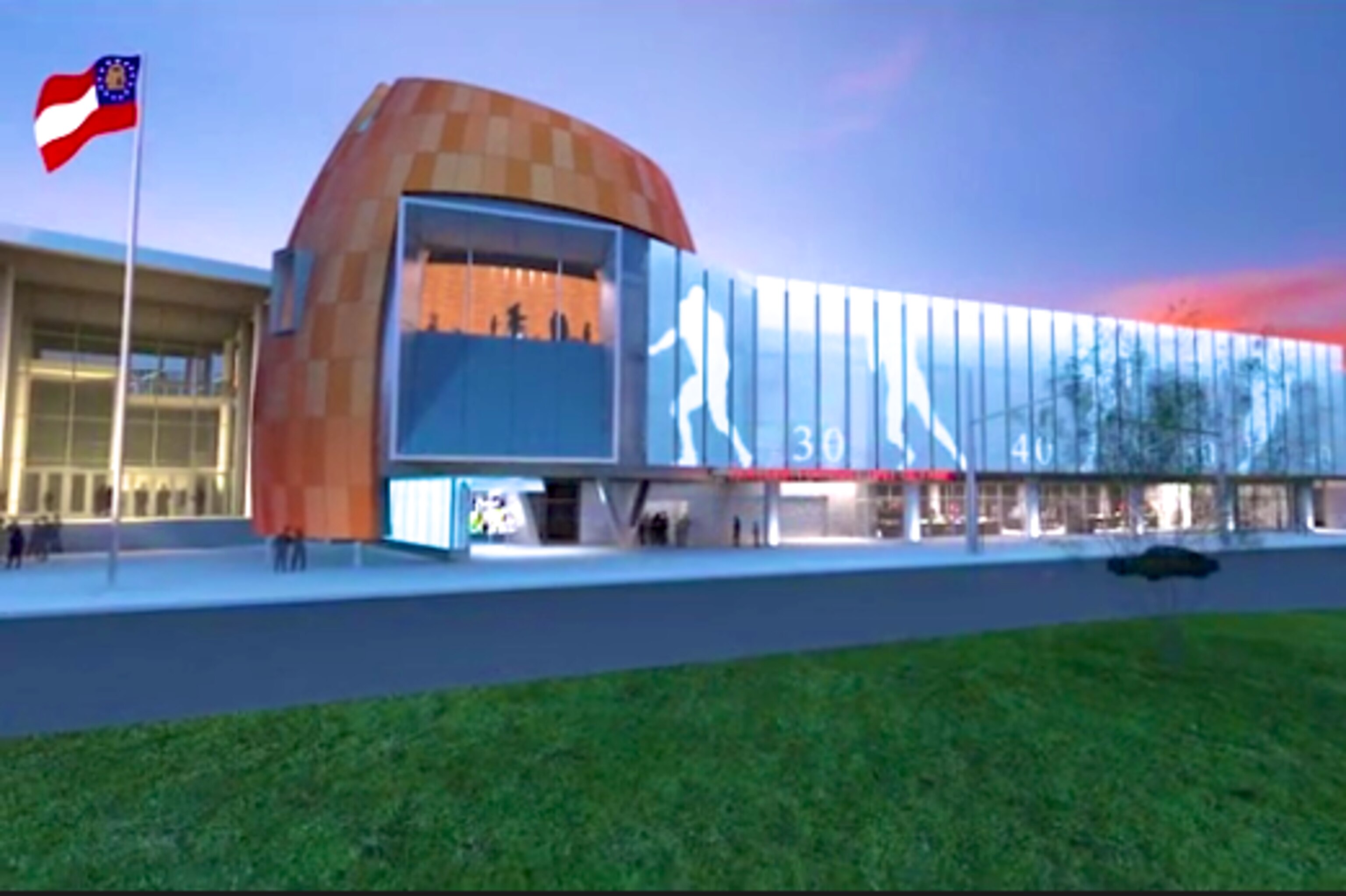 Behind The Scenes Of The New College Football Hall Of Fame In Atlanta Bleacher Report Latest News Videos And Highlights