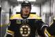 BOSTON, MA - MAY 14: Loui Eriksson #21 of the Boston Bruins in the hallway before warm ups against the Montreal Canadiens in Game Seven of the Second Round of the 2014 Stanley Cup Playoffs at TD Garden on May 14, 2014 in Boston, Massachusetts. (Photo by Brian Babineau/NHLI via Getty Images)