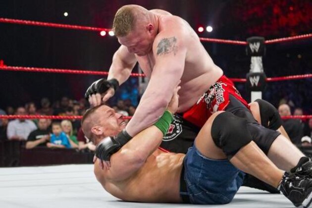 projecting the build for john cena vs brock lesnar at summerslam