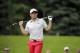 Rory McIlroy watches his tee shot on the seventh hole during the third round of the Bridgestone Invitational golf tournament Saturday, Aug. 2, 2014, at Firestone Country Club in Akron, Ohio. (AP Photo/Mark Duncan)