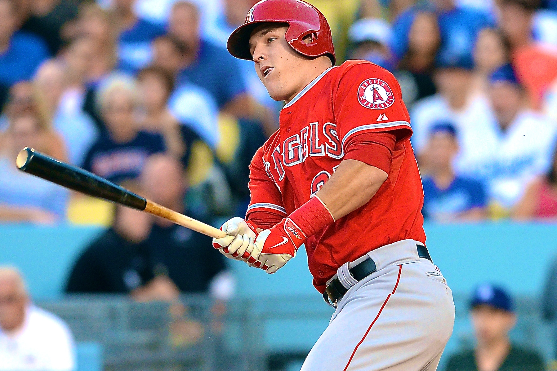 Recap: Mike Trout Prevents Run & Hits Homer, Dodgers Remain