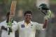 Pakistan's batsman Younis Khan celebrates scoring a century during the first day's play of the first test cricket match between Sri Lanka and Pakistan in Galle, Sri Lanka, Wednesday, Aug. 6, 2014. (AP Photo/Eranga Jayawardena)