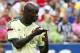 PITTSBURGH, PA - JULY 27: Mario Balotelli #45 of AC Milan signals to teammates against Manchester City during International Champions Cup 2014 at Heinz Field on July 27, 2014 in Pittsburgh, Pennsylvania. (Photo by Justin K. Aller/Getty Images)