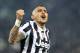 Juventus midfielder Arturo Vidal, of Chile, celebrates after scoring during a Serie A soccer match between Juventus and Inter Milan at the Juventus stadium, in Turin, Italy, Sunday, Feb. 2, 2014. (AP Photo/Massimo Pinca)