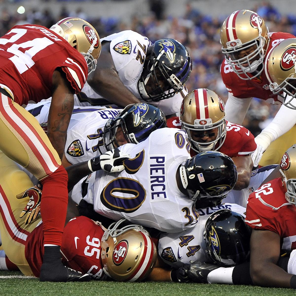 49ers vs. Ravens: Score and Twitter Reaction from 2014 NFL Preseason | Bleacher Report ...
