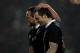 HAMILTON, NEW ZEALAND - SEPTEMBER 07: Ben Smith of New Zealand celebrates with teammate Israel Dagg after a try during the Rugby Championship between the New Zealand All Blacks and Argentina at Waikato Stadium on September 7, 2013 in Hamilton, New Zealand. (Photo by Anthony Au-Yeung/Getty Images)