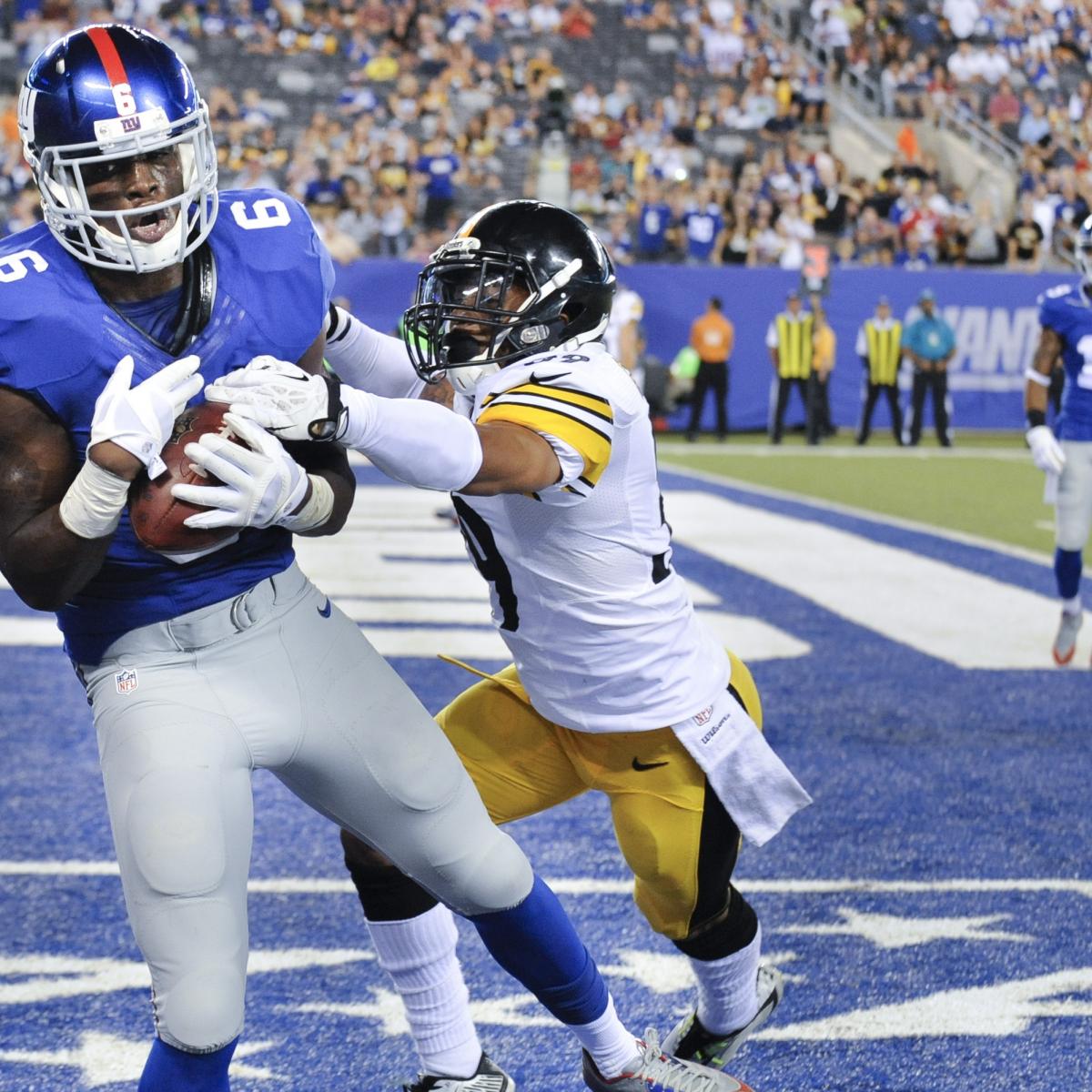 Steelers vs. Giants: Live Score, Highlights and Analysis for Pittsburgh 