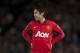 Manchester United's Shinji Kagawa waits for the ball during his team's English Premier League soccer match against Everton at Old Trafford Stadium, Manchester, England, Wednesday Dec. 4, 2013. (AP Photo/Jon Super)