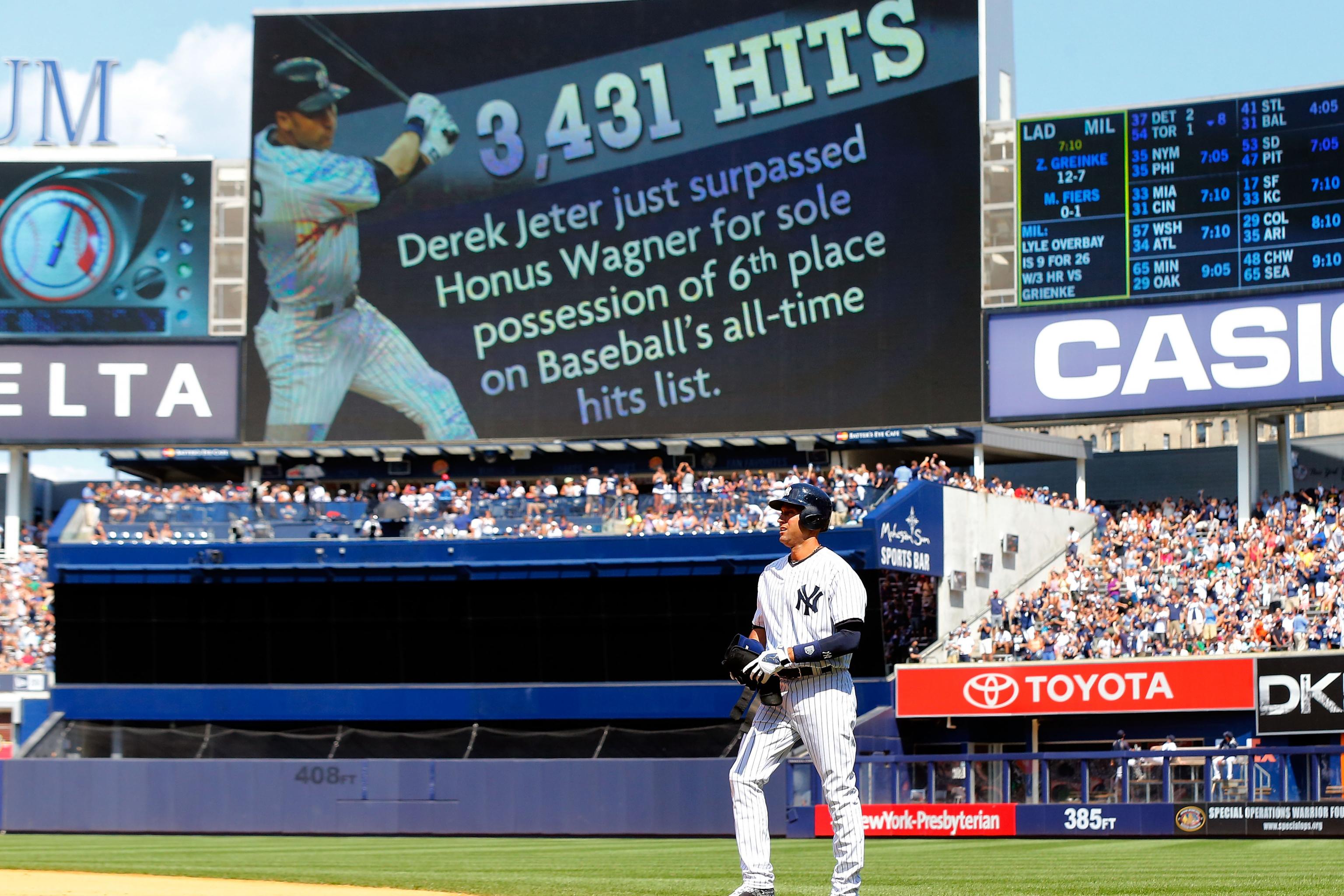 Derek Jeter has been raking since passing 3,000 hits