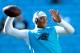 CHARLOTTE, NC - JANUARY 12: Cam Newton #1 of the Carolina Panthers warms up prior to the NFC Divisional Playoff Game against the San Francisco 49ers at Bank of America Stadium on January 12, 2014 in Charlotte, North Carolina. (Photo by Grant Halverson/Getty Images)