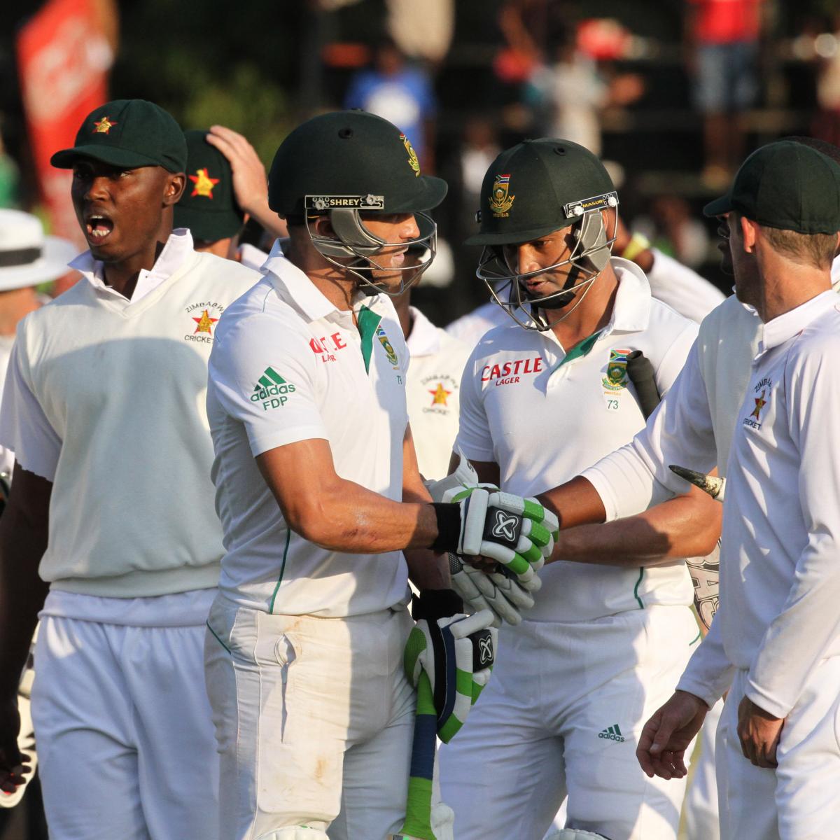 Zimbabwe vs. South Africa Winners and Losers from Only Test News