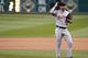 PITTSBURGH, PA - AUGUST 11: Justin Verlander #35 of the Detroit Tigers reacts in the first inning after giving up five hits and four runs against the Pittsburgh Pirates during inter-league play at PNC Park on August 11, 2014 in Pittsburgh, Pennsylvania. (Photo by Justin K. Aller/Getty Images)