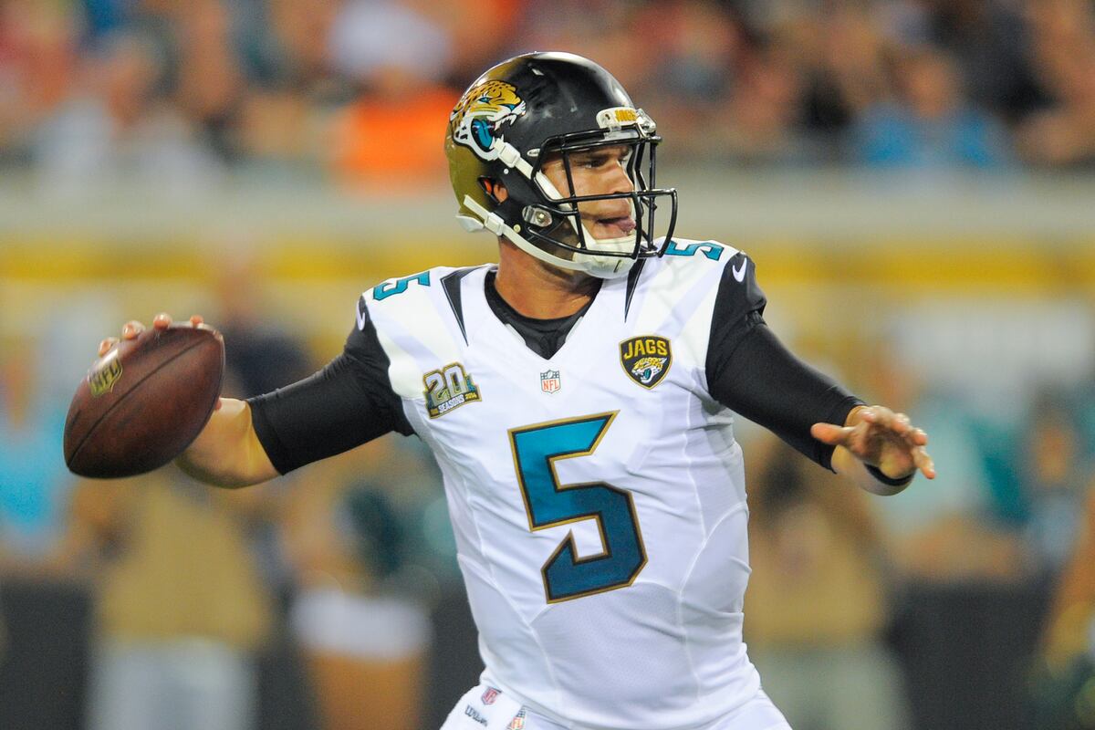 Blake Bortles Represents Jacksonville Jaguars' Best Chance to Win Now News, Scores, Highlights