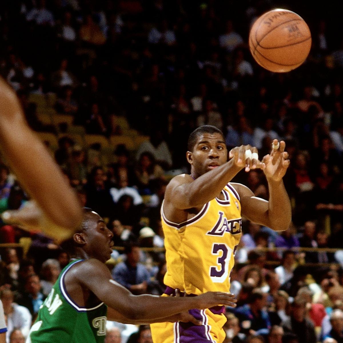 Celebrate Magic Johnson's 55th Birthday with Some of His Amazing Passes ...