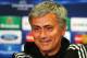 LONDON, ENGLAND - APRIL 29: Chelsea manager Jose Mourinho talks to the media at the Chelsea press conference at Stamford Bridge on April 29, 2014 in London, England. (Photo by Clive Rose/Getty Images)