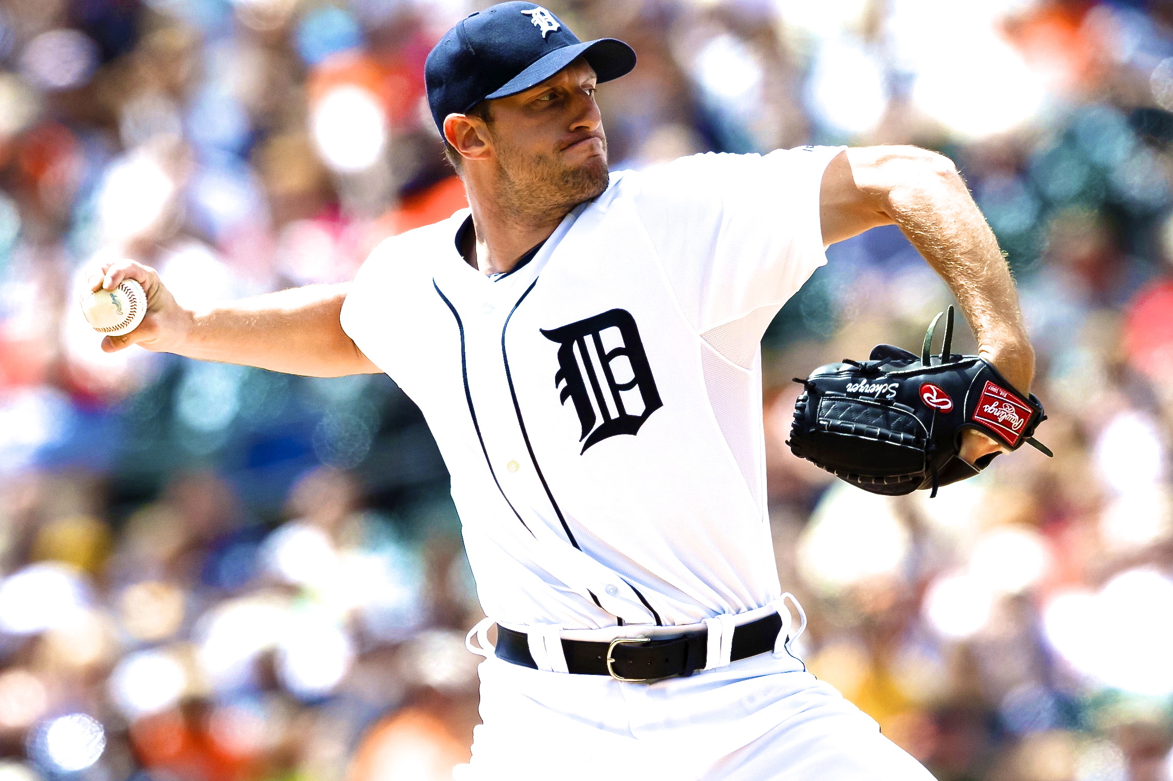 Max Scherzer, Justin Verlander and David Price of the Detroit