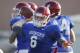 In this Tuesday, Aug. 5. 2014 photo, Oklahoma quarterback Baker Mayfield throws during a team practice in Norman, Okla. (AP Photo/Sue Ogrocki)