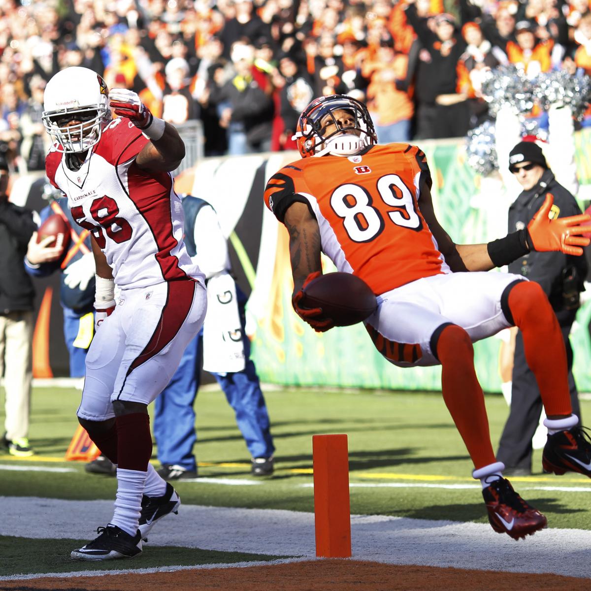 We Remember Jerome Simpson Does Front Flip, Lands in End Zone News
