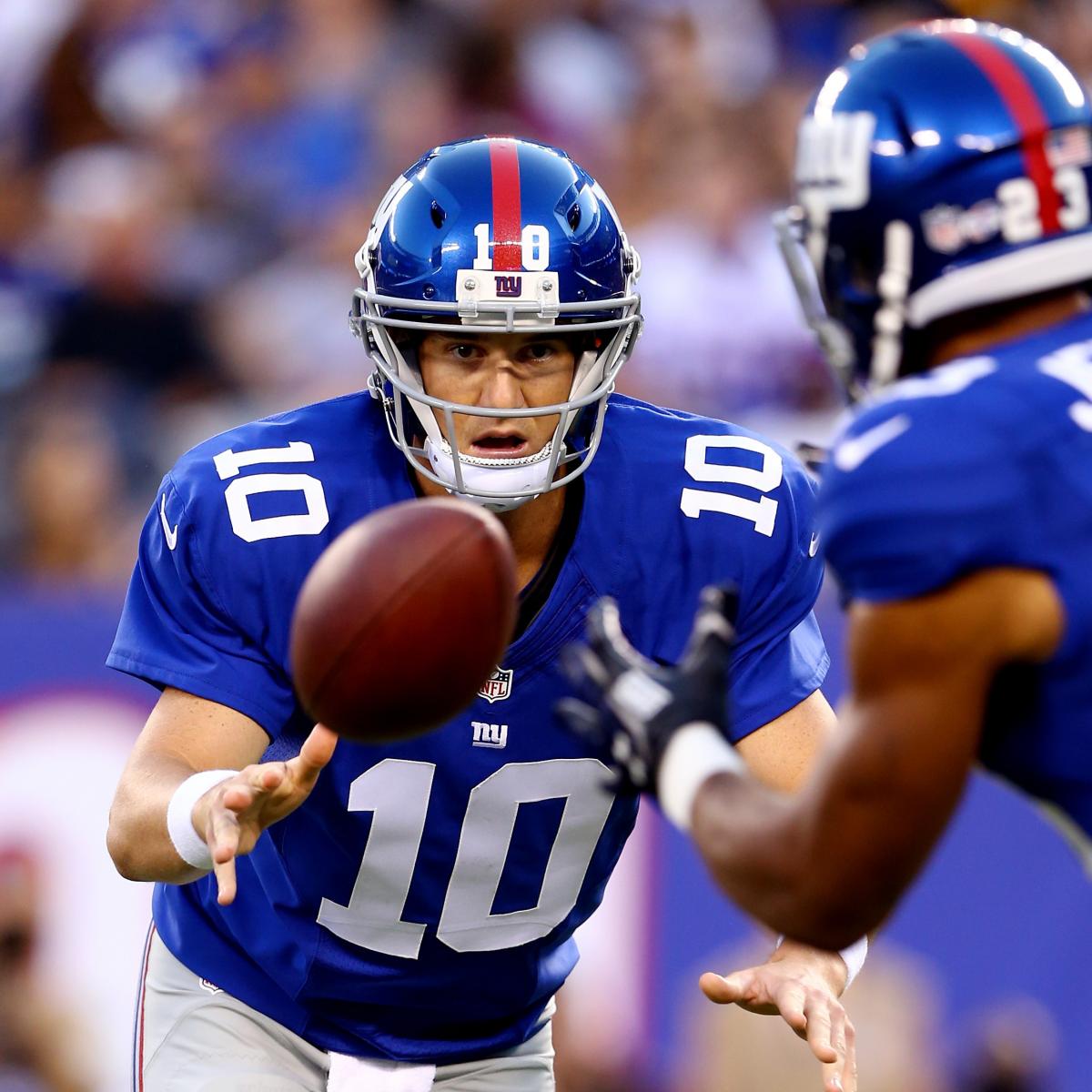 Breaking Down New York Giants' Likely Opening Game Starting Lineup