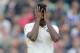 LONDON, ENGLAND - AUGUST 17: Varun Aaron of India reacts as Stuart Broad of England scores runs during day three of 5th Investec Test match between England and India at The Kia Oval on August 17, 2014 in London, England. (Photo by Gareth Copley/Getty Images)