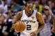 SAN ANTONIO, TX - JUNE 15: Kawhi Leonard #2 of the San Antonio Spurs brings the ball up the floor against the Miami Heat during Game Five of the 2014 NBA Finals at the AT&T Center on June 15, 2014 in San Antonio, Texas. NOTE TO USER: User expressly acknowledges and agrees that, by downloading and or using this photograph, User is consenting to the terms and conditions of the Getty Images License Agreement. (Photo by Andy Lyons/Getty Images)