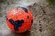 SHEFFIELD, ENGLAND - JANUARY 26: A pink Nike Incyte ball is seen on the muddy pitch prior to the FA Cup with Budweiser fourth round match between Sheffield United and Fulham at Bramall Lane on January 26, 2014 in Sheffield, England. (Photo by Michael Regan/Getty Images)