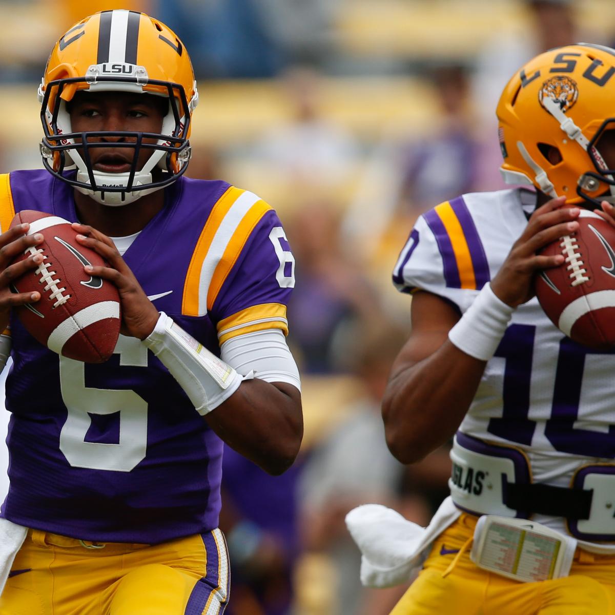 LSU's Season Riding on Les Miles' Ability to Pick a Quarterback News