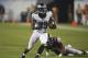 Philadelphia Eagles running back Matthew Tucker (39) rushes in the first half of an NFL preseason football game against the Chicago Bears Friday, Aug. 8, 2014, in Chicago. (AP Photo/Charles Rex Arbogast)