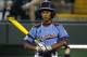 Philadelphia pitcher Mo'ne Davis looks for a sign during the fourth inning of a United States semi-final baseball game against Las Vegas at the Little League World Series tournament in South Williamsport, Pa., Tuesday, Aug. 20, 2014. Las Vegas won 8-1, with Mo'ne giving up three runs in 2 and 2/3 innings. (AP Photo/Gene J. Puskar)
