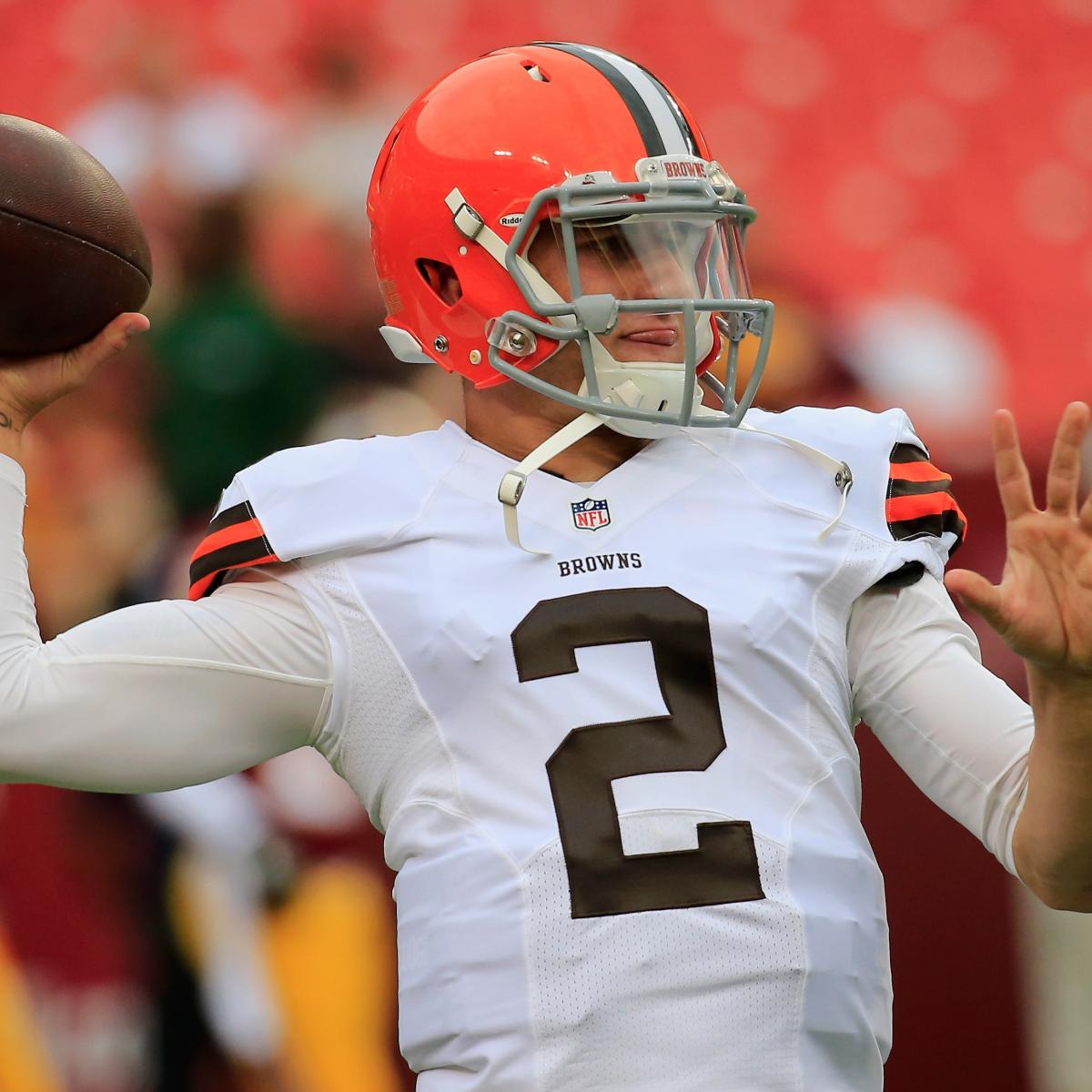 Johnny Manziel's Tenure as Cleveland Browns Backup QB Will Be Extremely