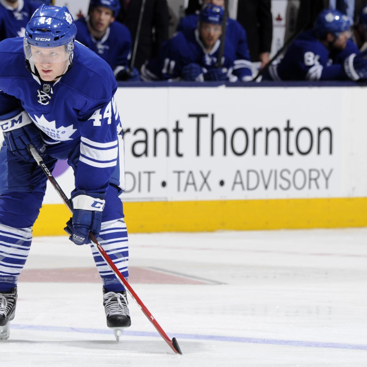 Ranking the Toronto Maple Leafs' Top 10 Prospects News, Scores