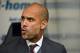 Munich's coach Pep Guardiola reacts during the German soccer Super Cup match between Borussia Dortmund and Bayern Munich in Dortmund, Germany, Wednesday, Aug. 13, 2014. (AP Photo/Sascha Schuermann)