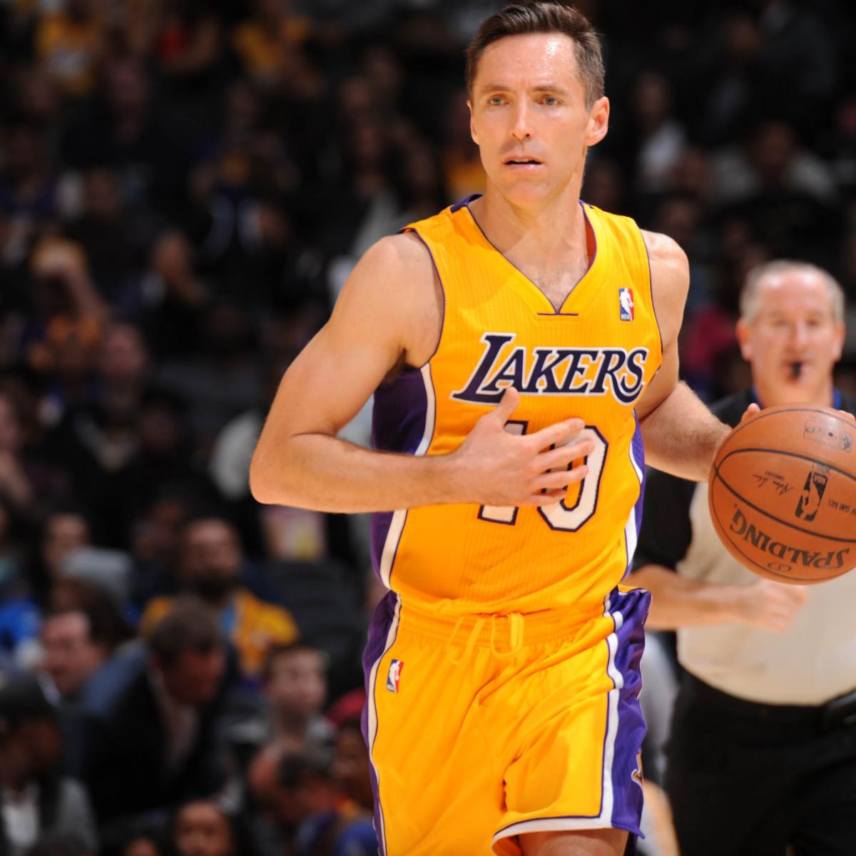 Steve Nash surprised to find himself with Lakers - The San Diego