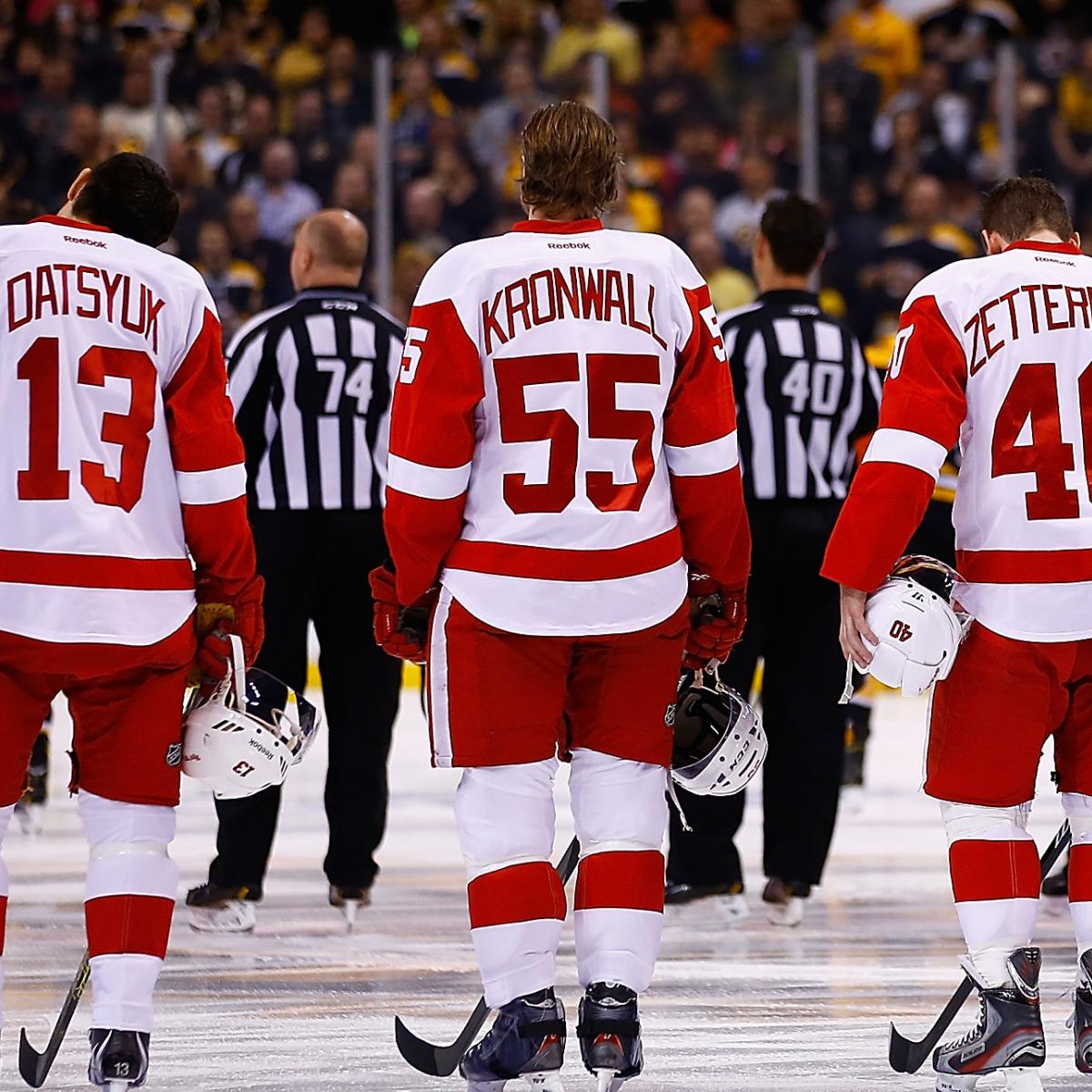Ranking the 5 Most Important Players on the Detroit Red Wings Roster