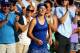 NEW YORK, NY - AUGUST 26: Catherine Bellis of the United States reacts after defeating Dominika Cibulkova of Slovakia during their women's singles first round match on Day Two of the 2014 US Open at the USTA Billie Jean King National Tennis Center on August 26, 2014 in the Flushing neighborhood of the Queens borough of New York City. (Photo by Streeter Lecka/Getty Images)