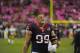 Houston Texans' J.J. Watt before an NFL football game against the Green Bay Packers, Sunday, Oct. 14, 2012 in Houston. (AP Photo/Dave Einsel)