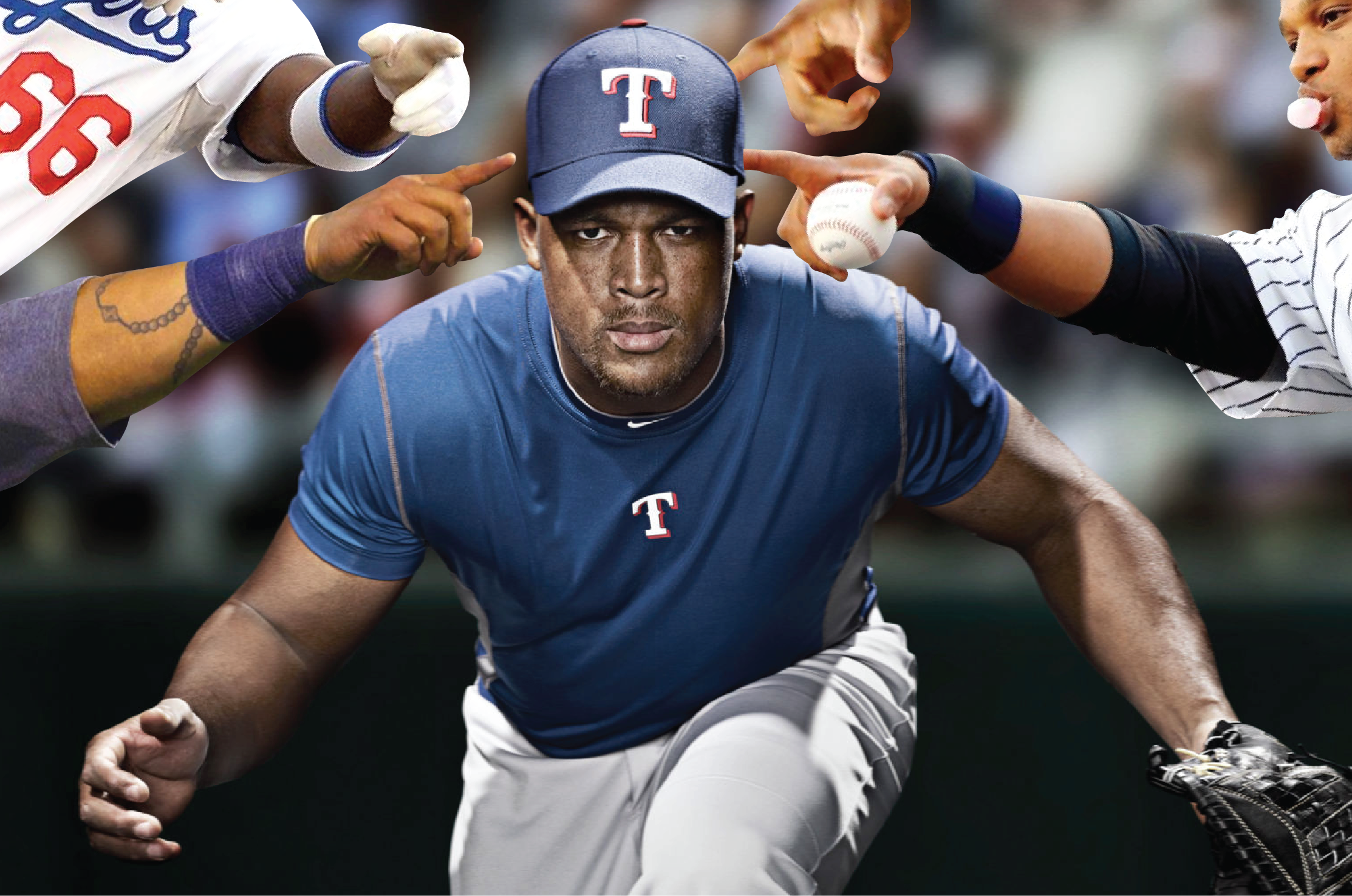 Whatever You Do, Don't Touch Adrian Beltre's Head!