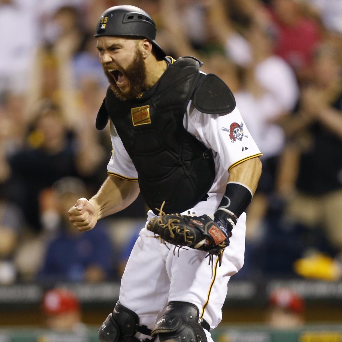 Pirates plan to make $15.3 million qualifying offer to Russell Martin - NBC  Sports