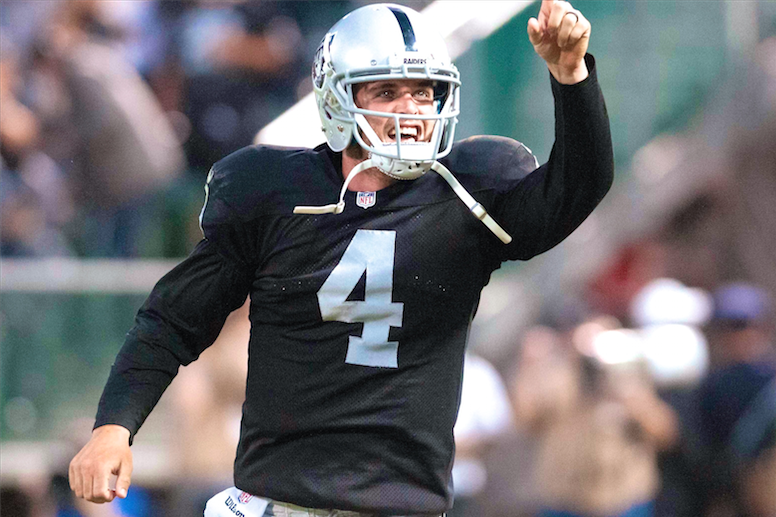 Struggling QB Derek Carr's future with Raiders in question