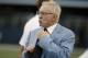 Dallas Cowboys owner Jerry Jones before a NFL preseason football game against the Denver Broncos, Thursday, Aug. 28. 2014, in Arlington, Texas. (AP Photo/Brandon Wade)