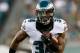 Philadelphia Eagles' Henry Josey rushes during the first half of an NFL preseason football game against the New York Jets, Thursday, Aug. 28, 2014, in Philadelphia. (AP Photo/Michael Perez)