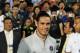 Paris Saint-Germain's Edinson Cavani gestures during a friendly match against Kitchee in Hong Kong Tuesday, July 29, 2014. (AP Photo/Kin Cheung)