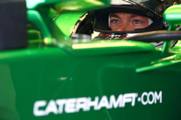 SPA, BELGIUM - AUGUST 22:  Andre Lotterer of Germany and Caterham sits in his car during practice ahead of the Belgian Grand Prix at Circuit de Spa-Francorchamps on August 22, 2014 in Spa, Belgium.  (Photo by Dan Istitene/Getty Images)