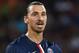 NAPLES, ITALY - AUGUST 11: Zlatan Ibrahimovic of Paris Saint Germain in action during the pre-season friendly match between SSC Napoli and Paris Saint-Germain FC at Stadio San Paolo on August 11, 2014 in Naples, Italy. (Photo by Giuseppe Bellini/Getty Images)