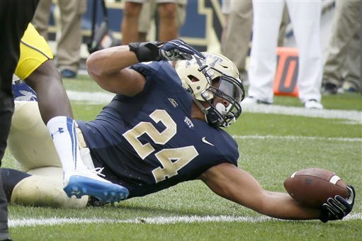 Pitt Panthers NFL H2P Larry Fitzgerald and Aaron Donald