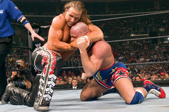 WWE Classic of the Week: Shawn Michaels vs. Kurt Angle, Vengeance ...