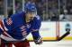 NEW YORK, NY - JUNE 09: Chris Kreider #20 of the New York Rangers skates during the second period of Game Three of the 2014 NHL Stanley Cup Final at Madison Square Garden on June 9, 2014 in New York, New York. (Photo by Bruce Bennett/Getty Images)