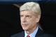 Arsenal's coach Arsene Wenger watches the game during their Champions League play-off first leg soccer match with Besiktas in Istanbul, Turkey, Tuesday, Aug. 19, 2014. (AP Photo)