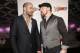 IMAGE DISTRIBUTED FOR 2K - WWE Superstars Cesaro and Sheamus engage in a friendly stare down at the SummerSlam Confidential Panel for the WWE 2K15 roster reveal at Club Nokia, on Saturday, August 16, 2014 in Los Angeles. (Photo by Todd Williamson/Invision for 2K/AP Images)